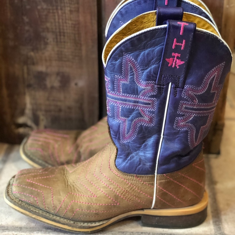 Tin Haul Girls Unicorn Cowgirl Boots